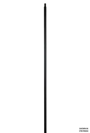 2455 Plain Square Iron Newel