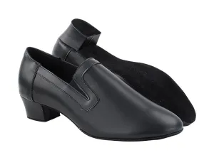 2506LEDSS Black Leather Latin Heel