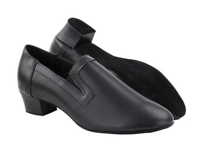 2506LEDSS Black Leather Latin Heel
