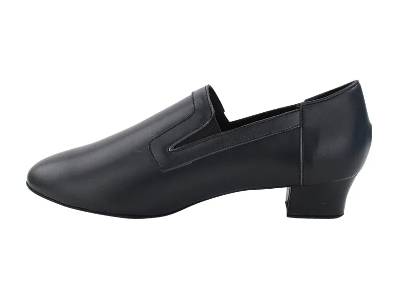 2506LEDSS Black Leather Latin Heel