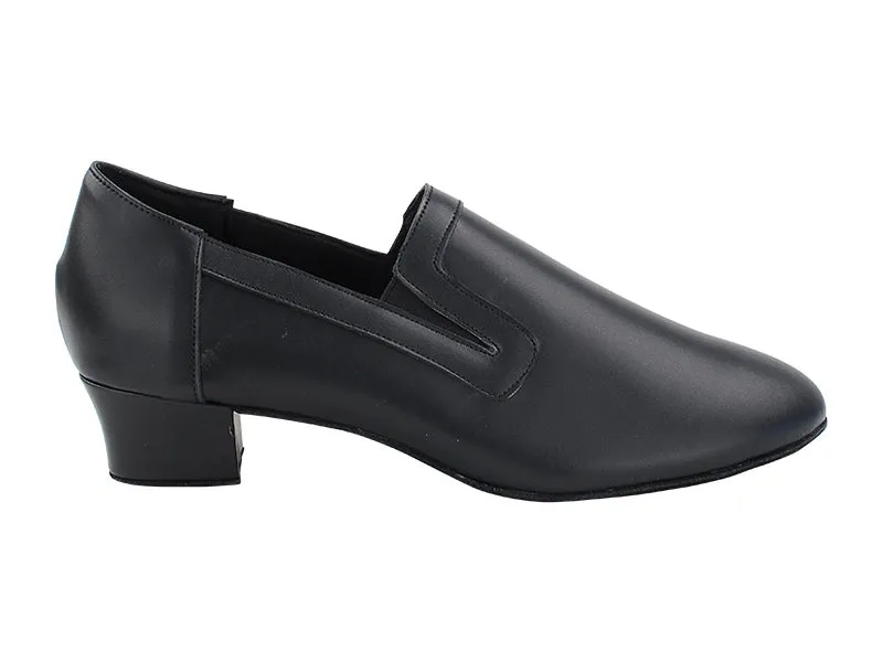 2506LEDSS Black Leather Latin Heel