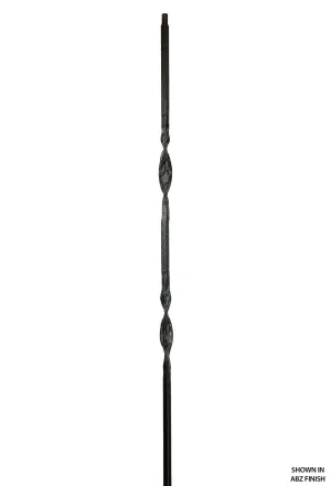 2561 Series 2RIB Double Ribbon Iron Baluster