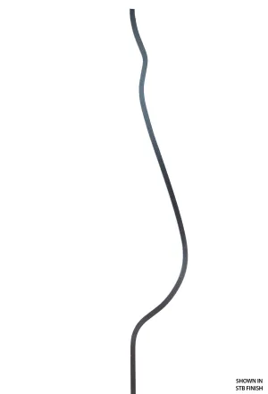2986 Series PLA40-BLY Belly Plain Iron Baluster