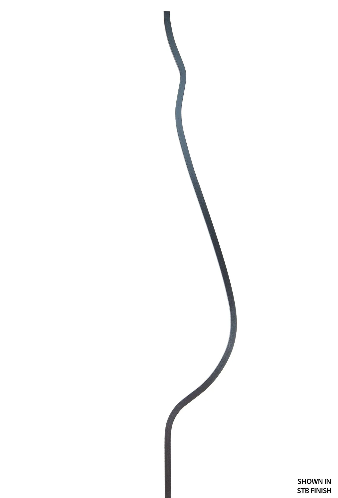 2986 Series PLA40-BLY Belly Plain Iron Baluster