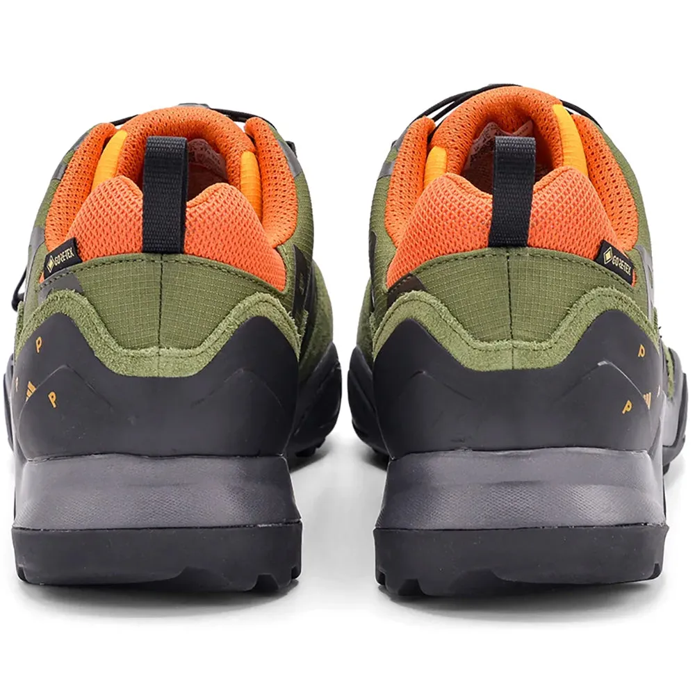 adidas x Pop Trading Company Swift R2 GTX Shoes Wild Pine/Core Black/Semi Solar Yellow