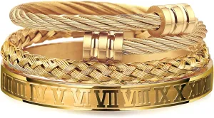 Adjustable Cuff Bracelets Luxury Men's Jewelry
