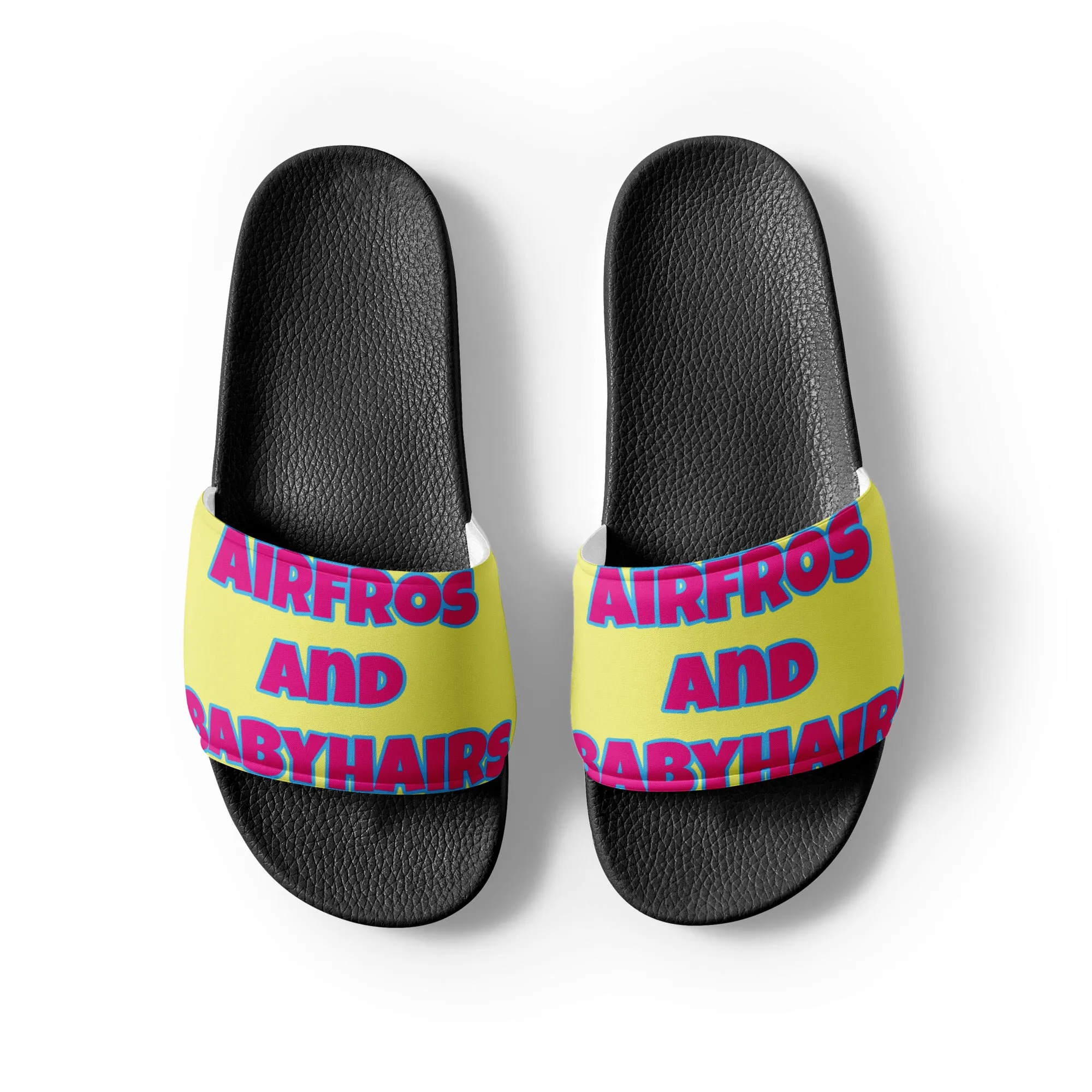 Airfros And Babyhairs Fan Fave One Womens Slides