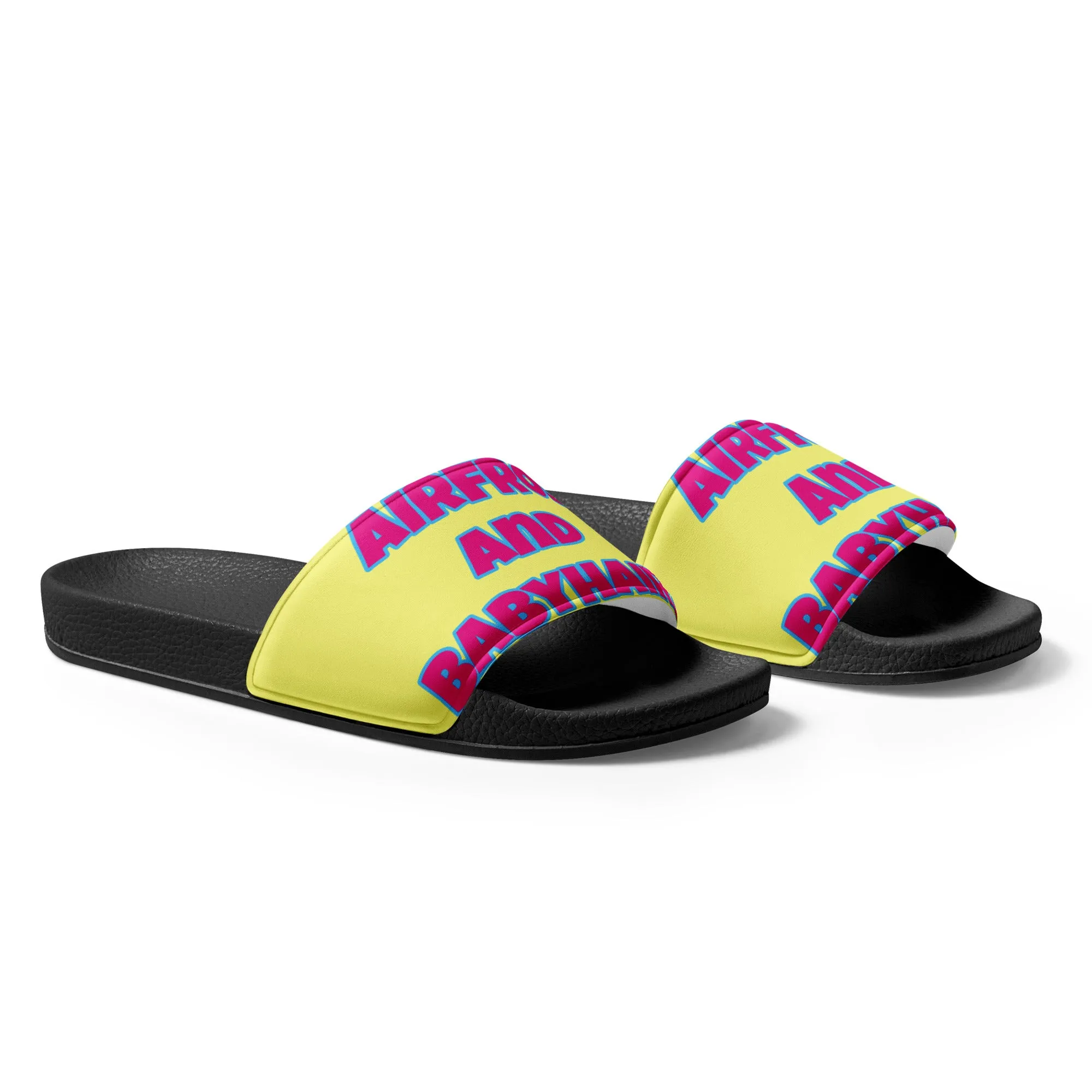 Airfros And Babyhairs Fan Fave One Womens Slides
