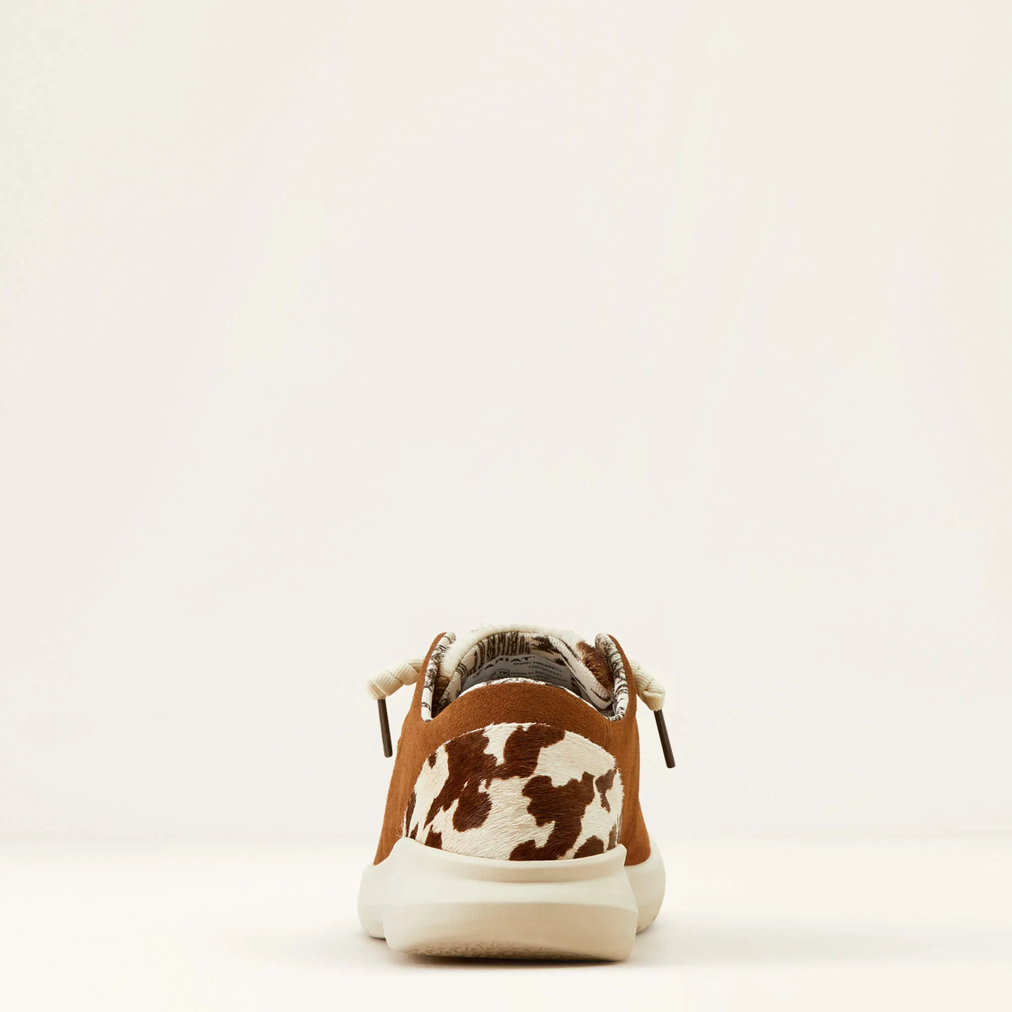 Ariat Hilo Ladies Shoe Ginger Suede/Cow Hair On