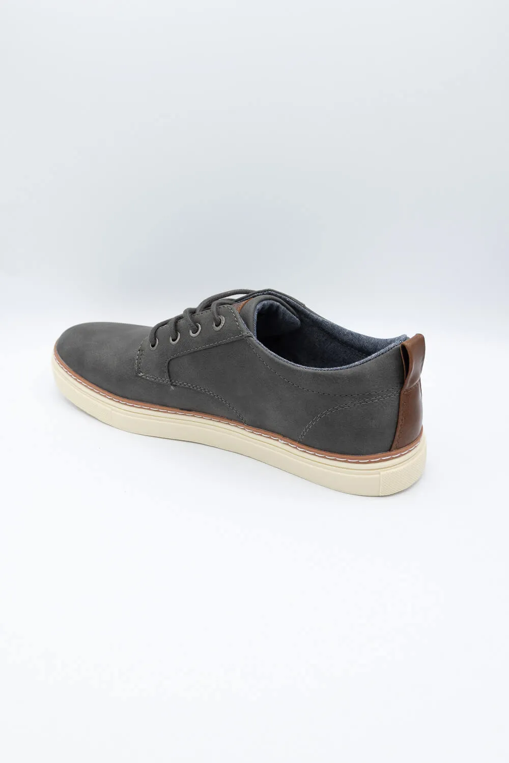 B52 by Bullboxer Lace Up Slip On Shoes for Men in Grey | 967-X2-8110A-GREY