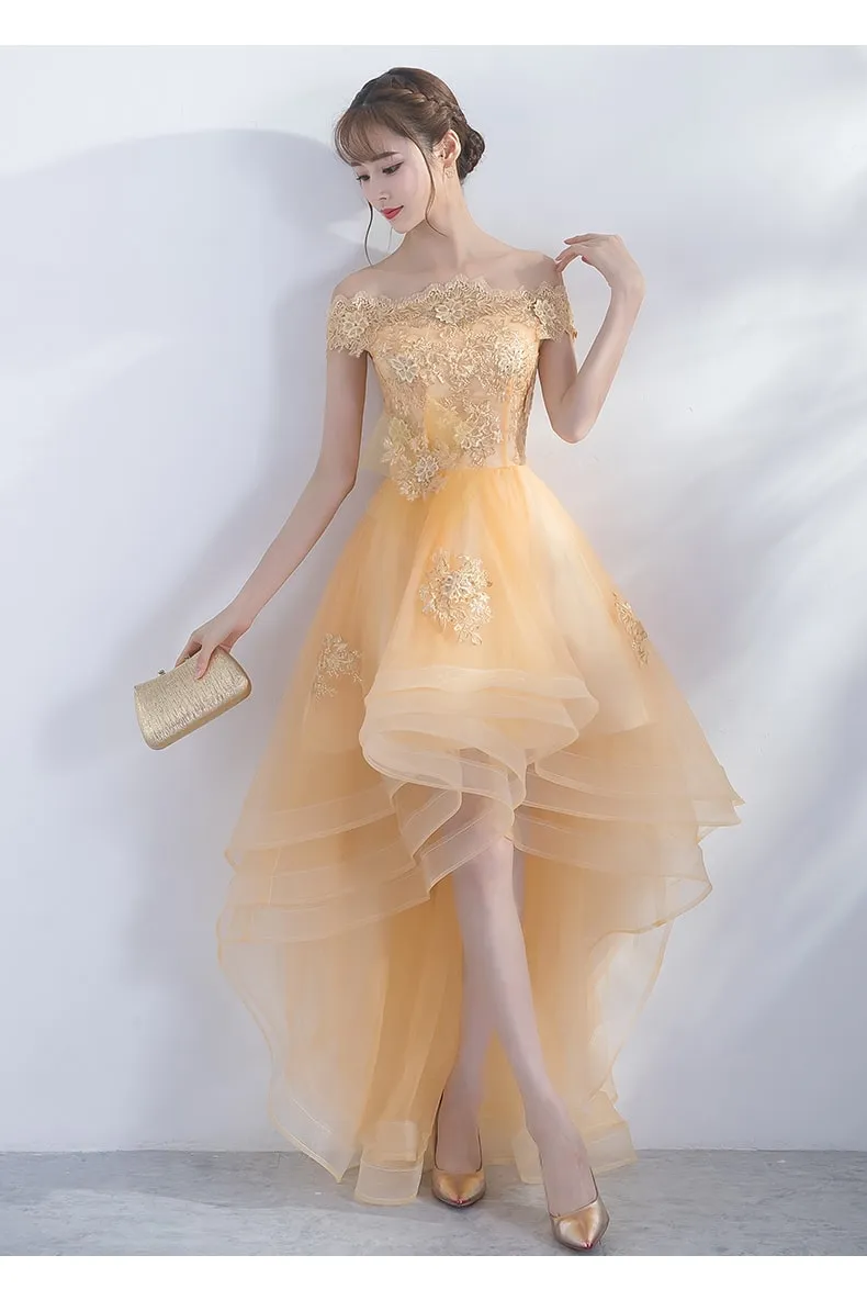 Beautiful High Low Formal Dress, Homecoming Dress New Style