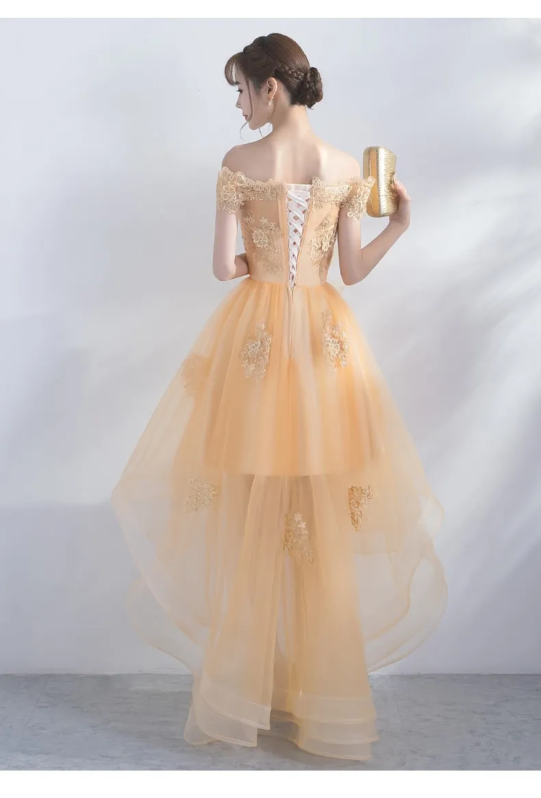 Beautiful High Low Formal Dress, Homecoming Dress New Style