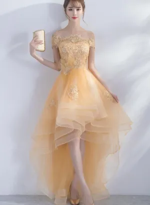 Beautiful High Low Formal Dress, Homecoming Dress New Style