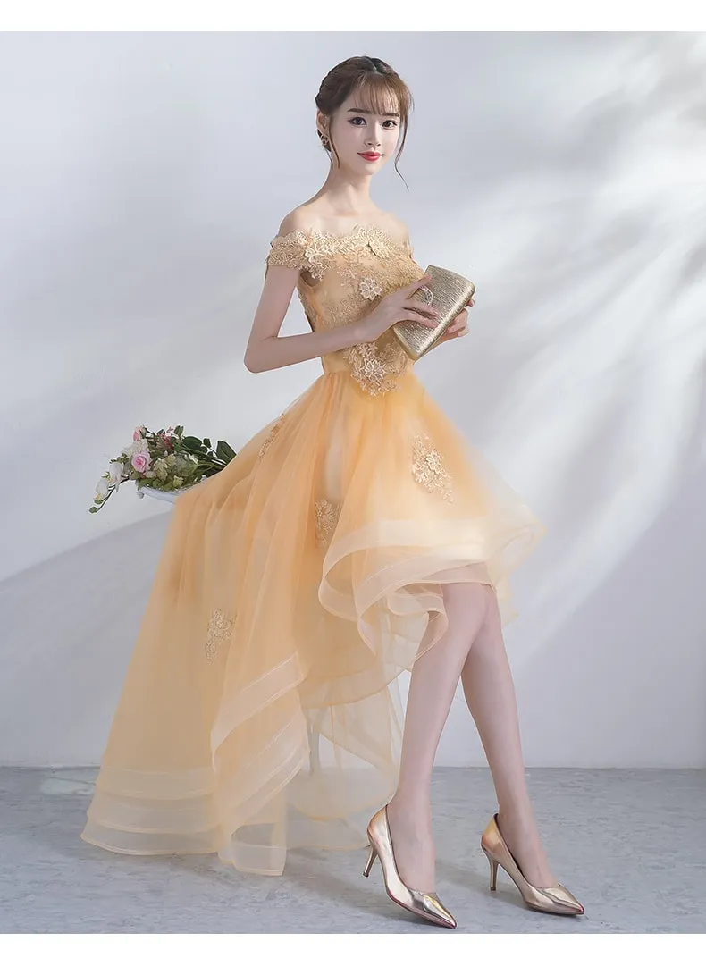 Beautiful High Low Formal Dress, Homecoming Dress New Style