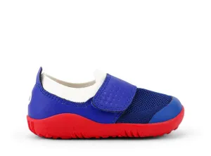 Bobux Step Up Dimension III Blueberry   White Trainers