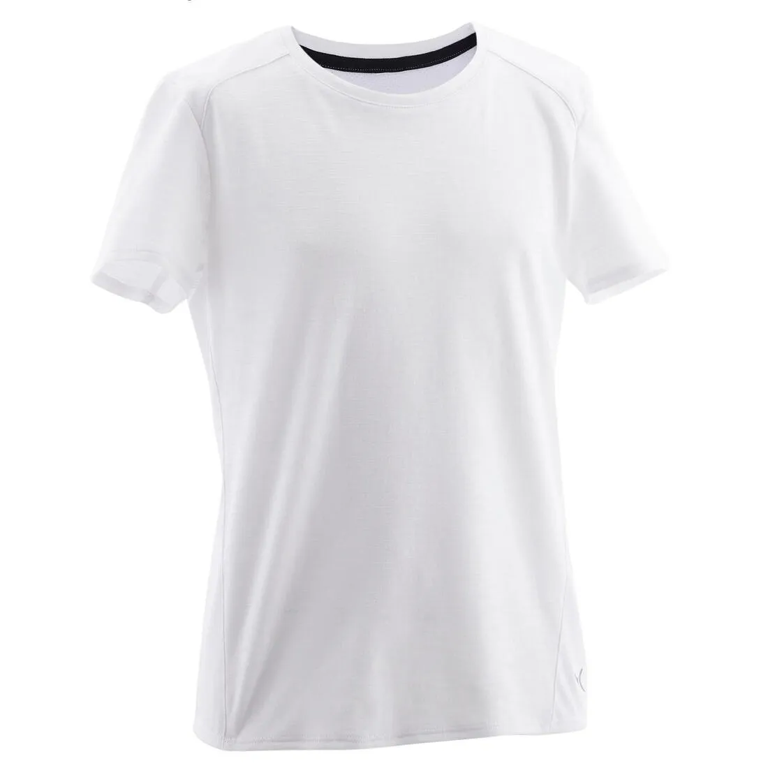 Boys' Gym Breathable Cotton Short-Sleeved T-Shirt 500