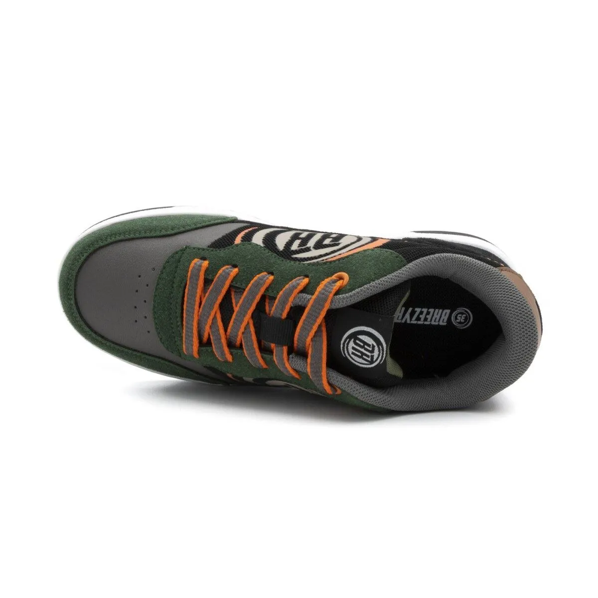 Breezy Rollers Shoes With Wheels Hero 2 - Black / Green