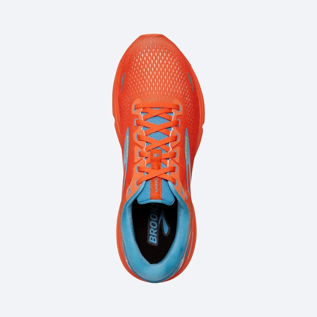 Brooks Men's Ghost 15 - Orange/Blue/Yellow