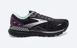 Brooks Women's Adrenaline GTS 23 - Black/Light Blue/Purple
