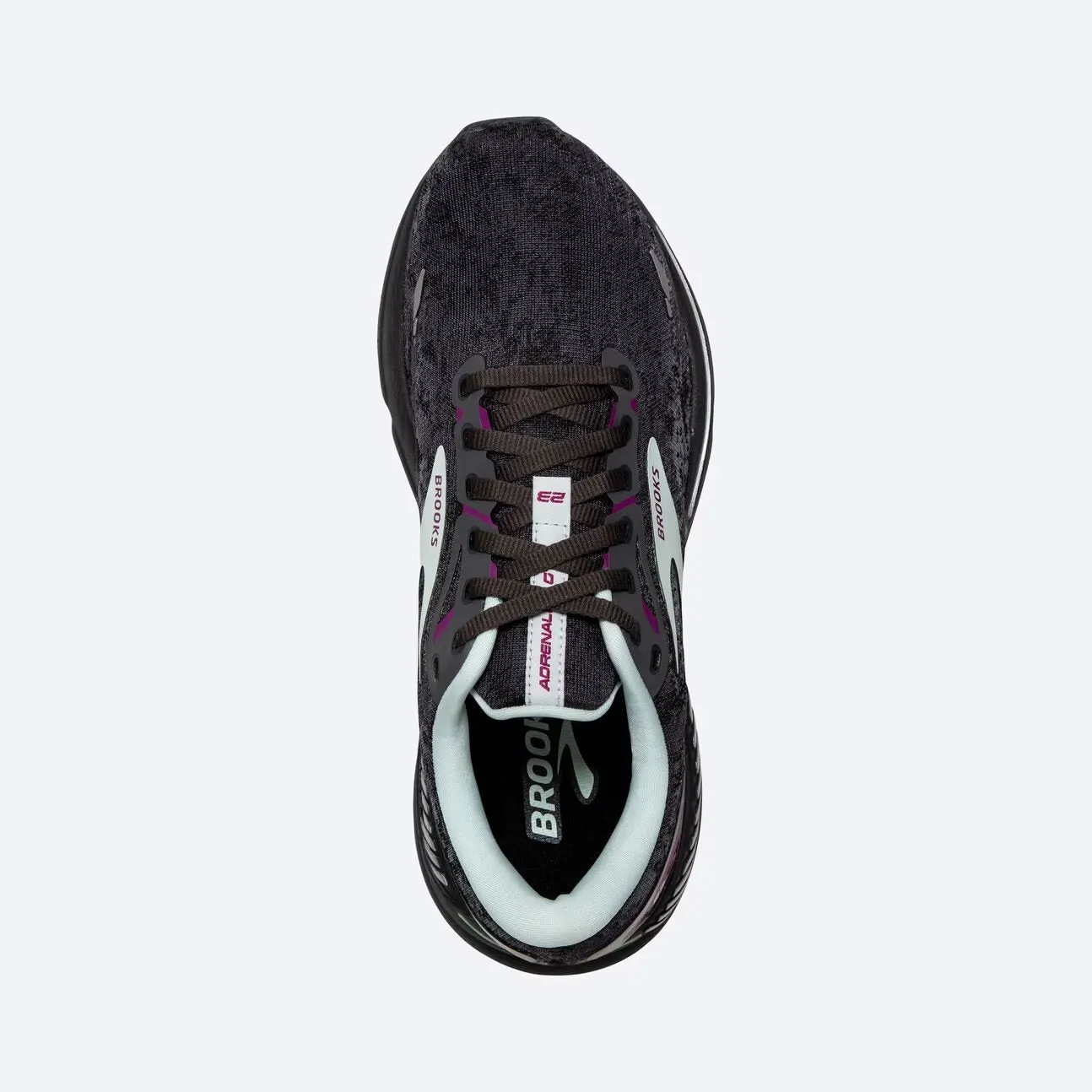 Brooks Women's Adrenaline GTS 23 - Black/Light Blue/Purple