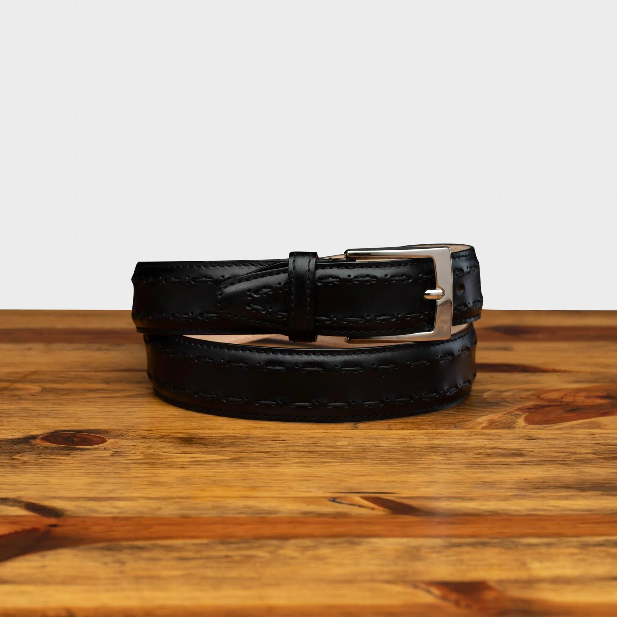 C1482 Calzoleria Toscana Stitched Dress Belt