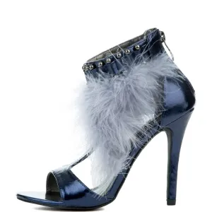 Cape Robbin Suzzy-79 High Heel Navy
