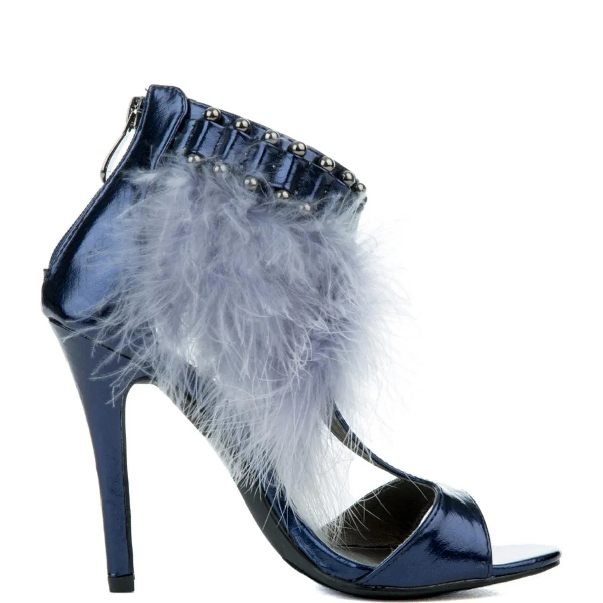 Cape Robbin Suzzy-79 High Heel Navy