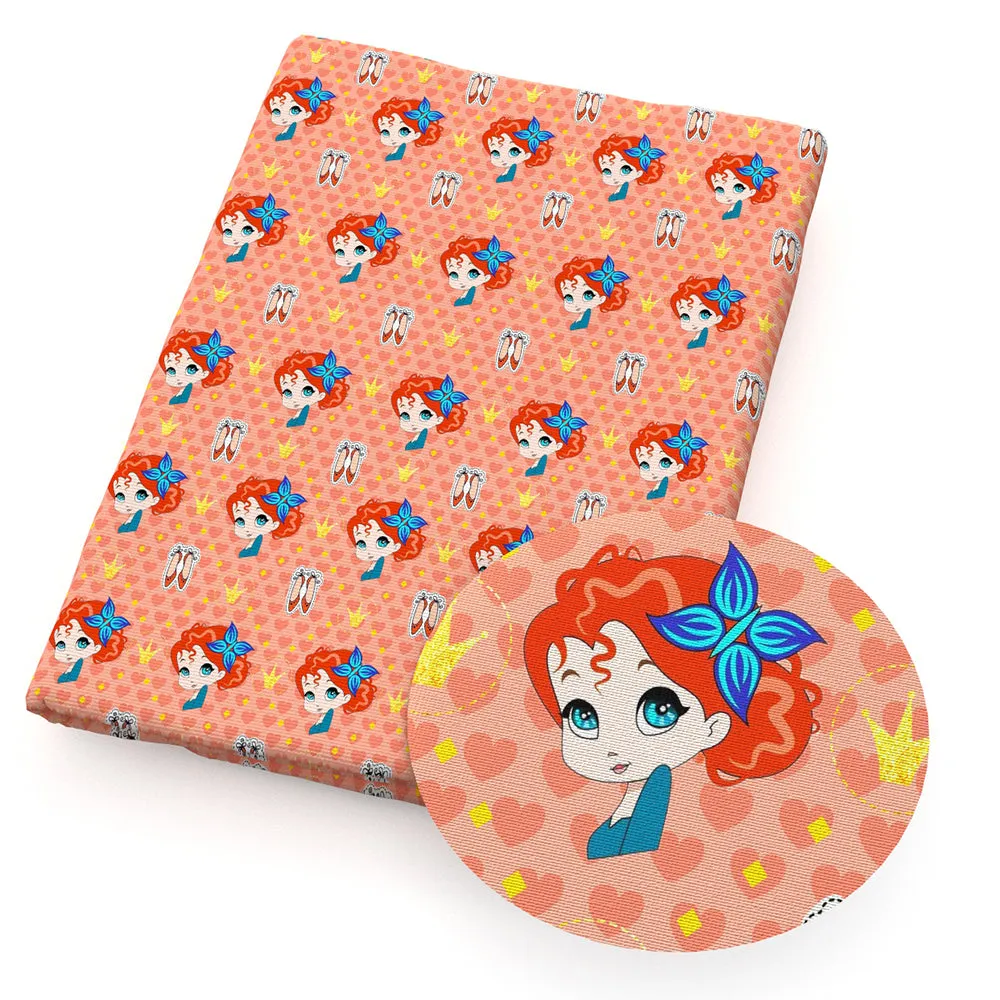 Cartoon Print Fabric