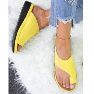Celissia Women's Orthopedic Wedge Mule Slippers