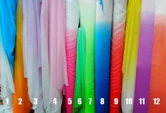 Chiffon Blue Gradient Beautiful Popular Unique Prom Dresses, Party Dress, Evening Dress, PD0498