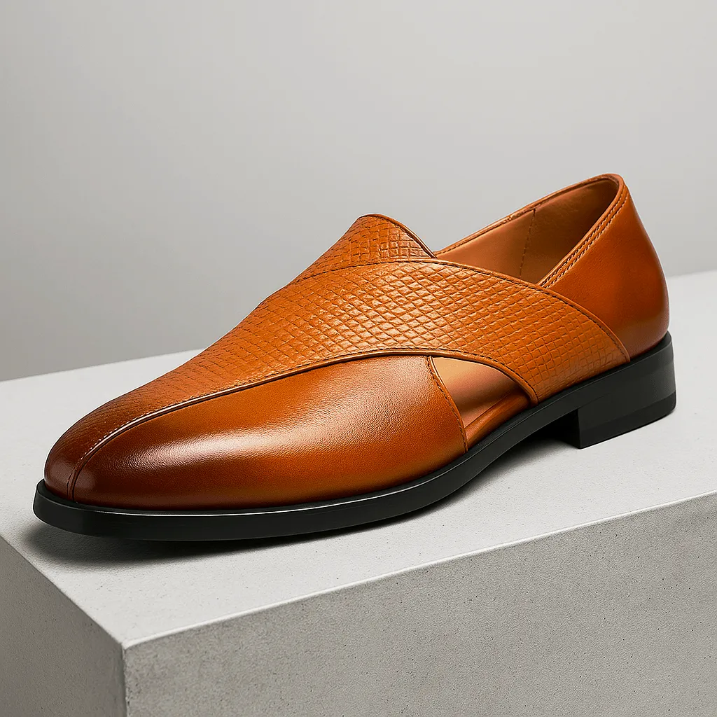 Christopher Mosley Lorenzo Leather Loafers