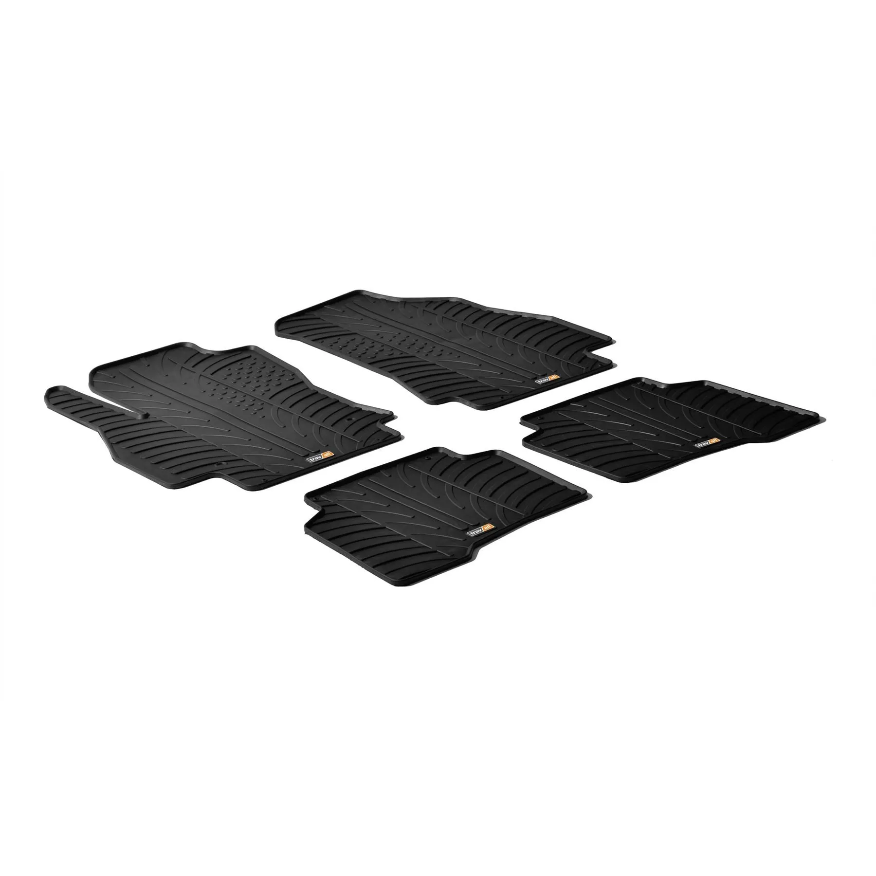 Citroen Nemo Rubber Car Mats (2009-2018)