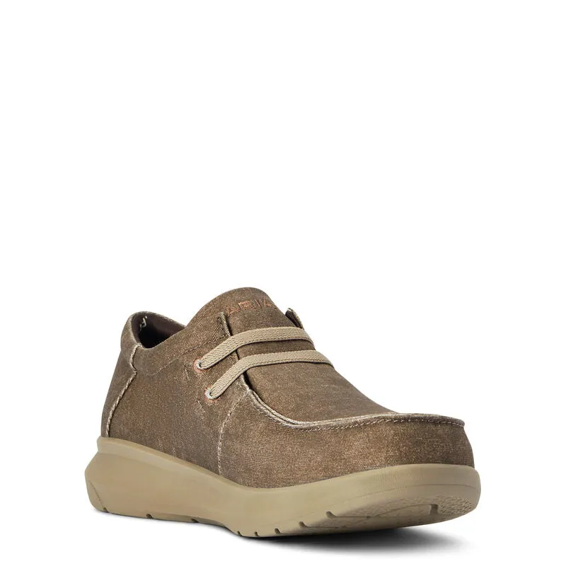 CL10038389-Ariat Men's Hilo Stretch Canvas Shoe