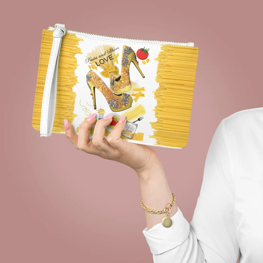 Clutch Bag 'Pasta and shoes'