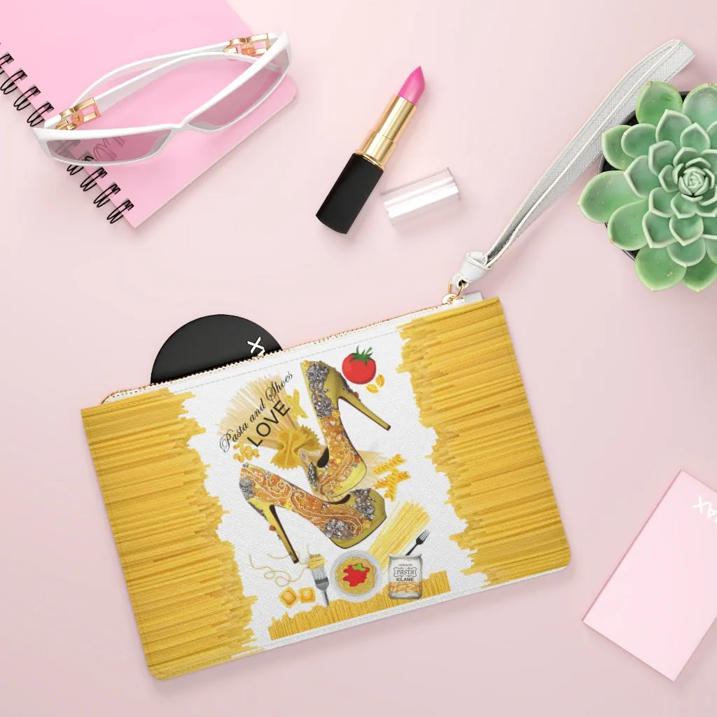 Clutch Bag 'Pasta and shoes'