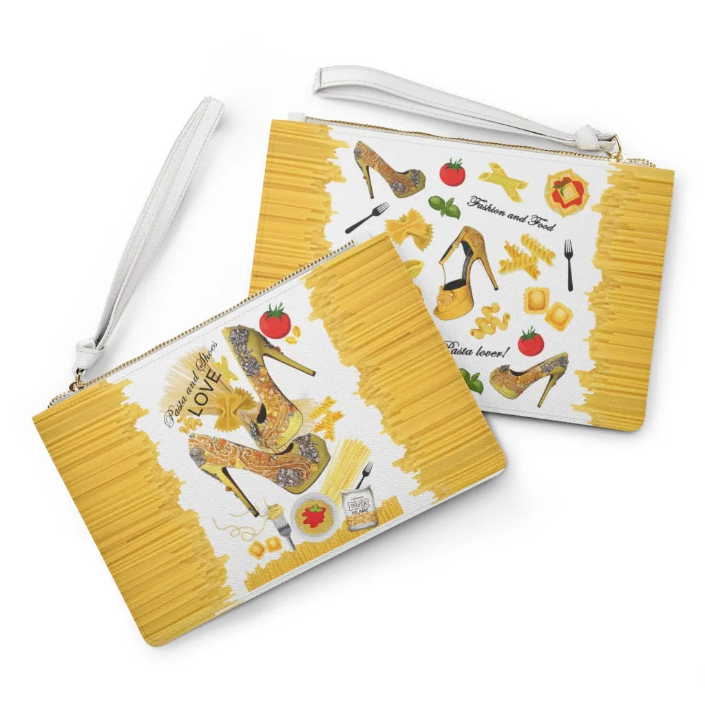 Clutch Bag 'Pasta and shoes'