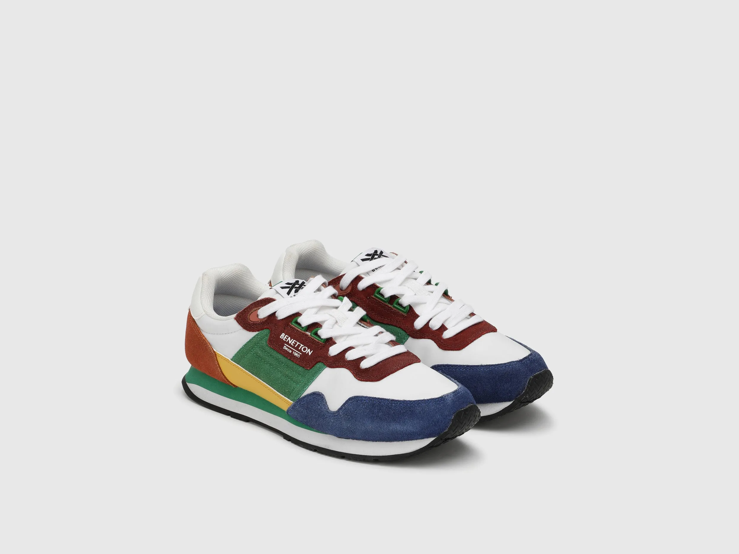 Colorblocked Casual Sneakers