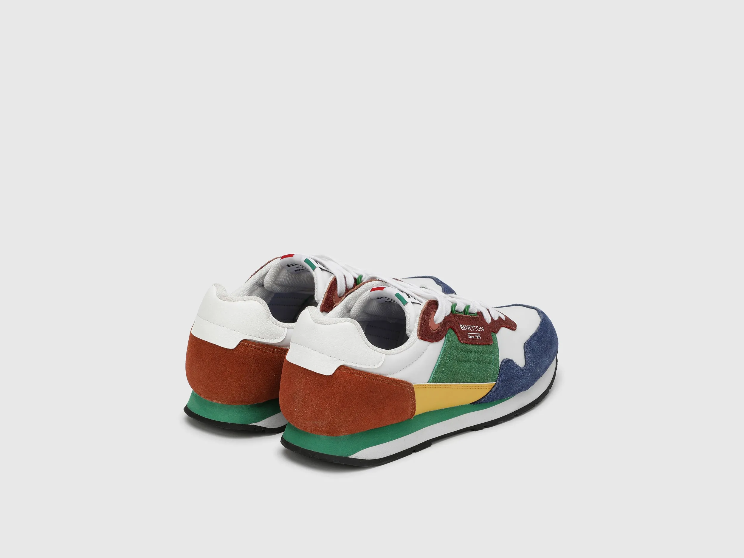 Colorblocked Casual Sneakers