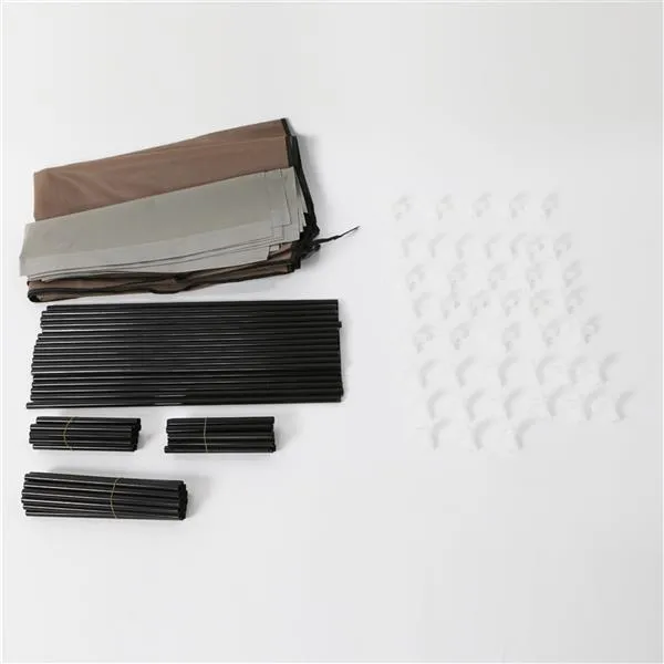 Compact 6-Row 12-Lattice Shoe Rack