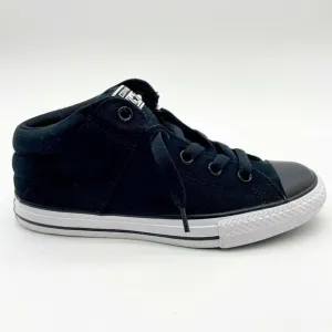 Converse Chuck Taylor Axel Mid Black White Kids Casual Sneakers 642849F