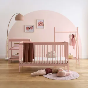 CuddleCo Nola 3 Piece Room Set in Soft Blush