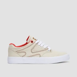 DC Kalis Vulc Shoes - Cream - Womens