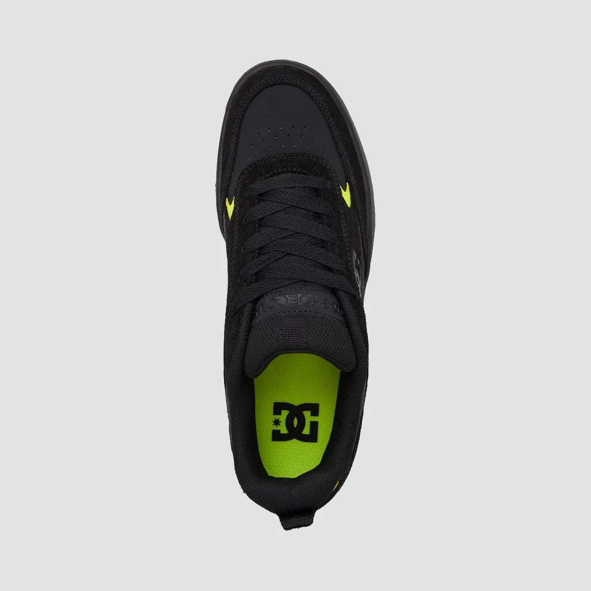 DC Penza Shoes - Black/Black/Yellow