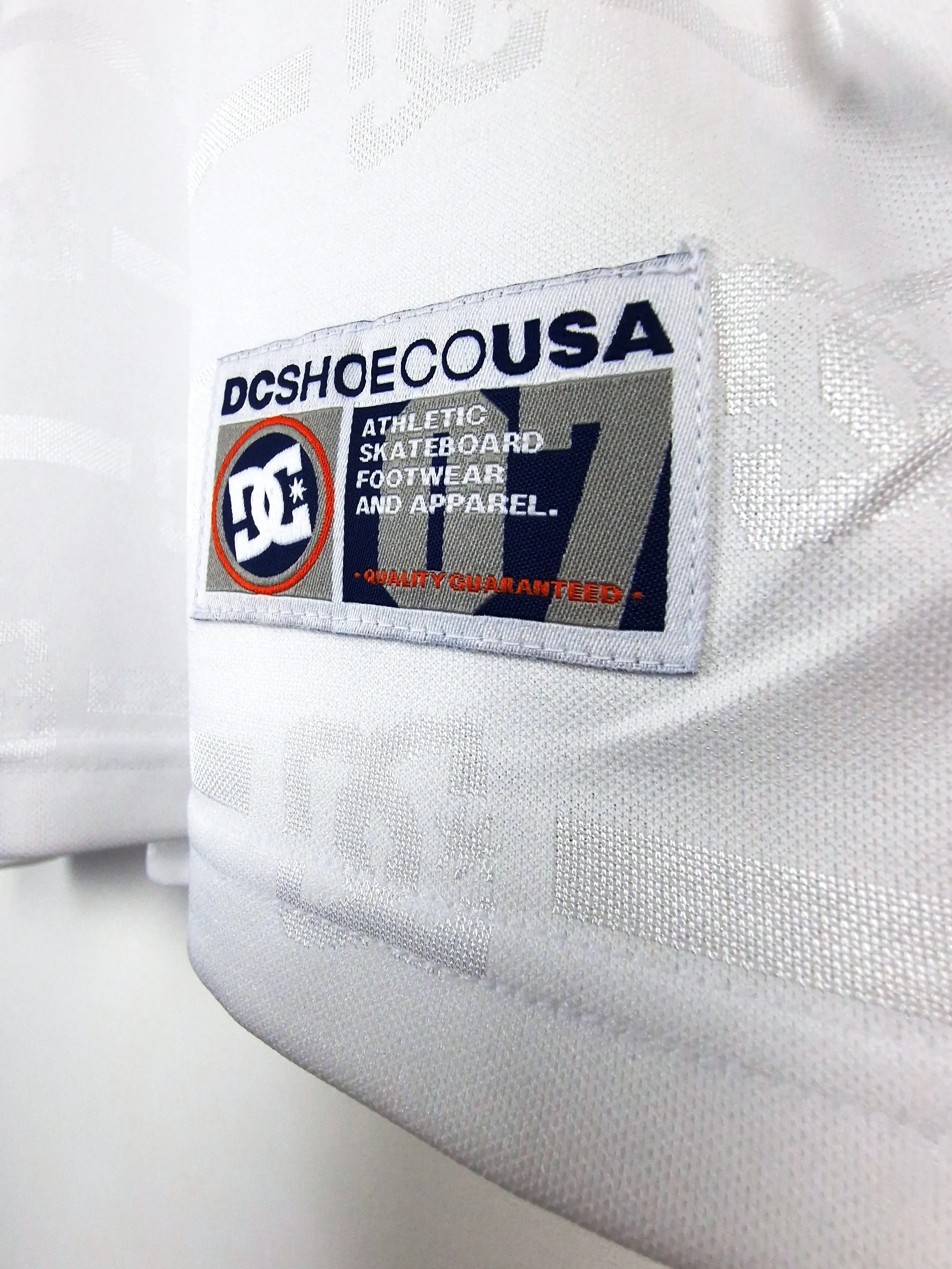 Dc Shoes - Super Tour Mesh Jersey Tee Shirt - White