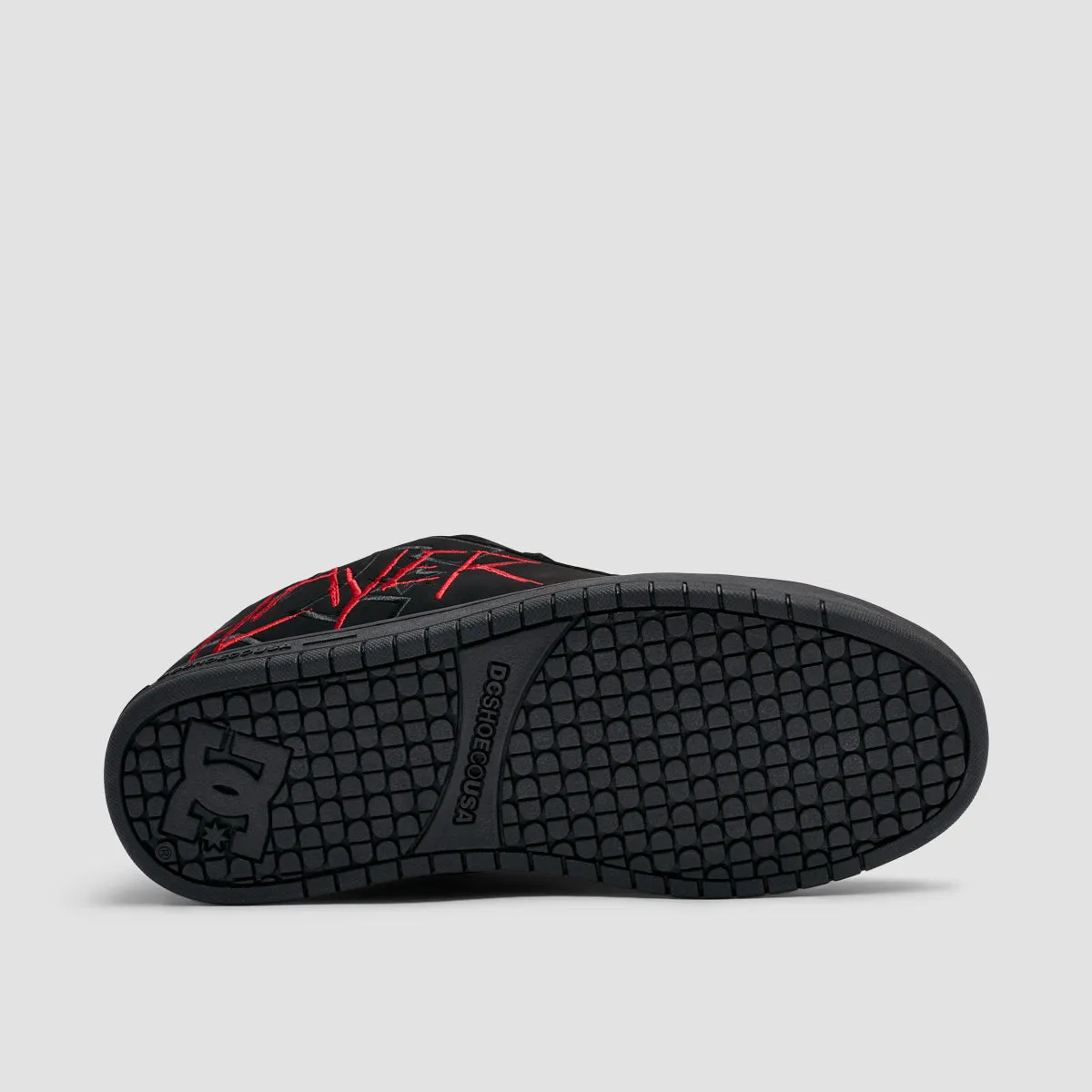 DC X Slayer Court Graff Shoes - Black/Black/Red