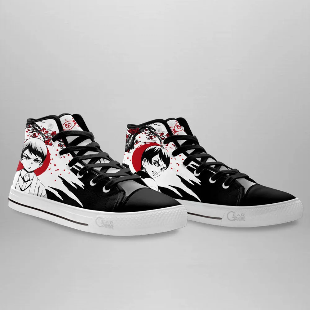 Demon Slayer Shoes Yushiro High Top Shoes
