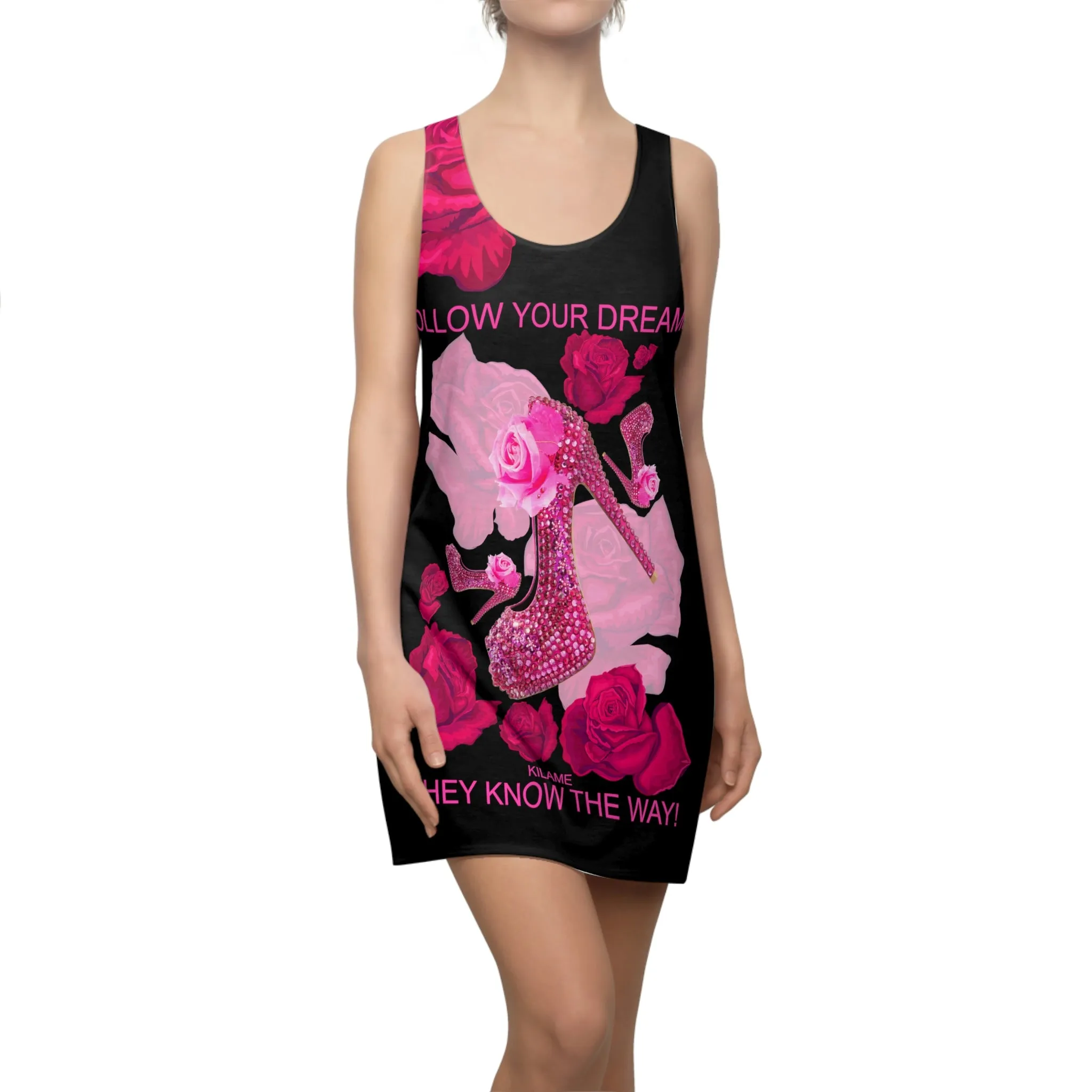 Dress Sote 'Pink crystals shoes'
