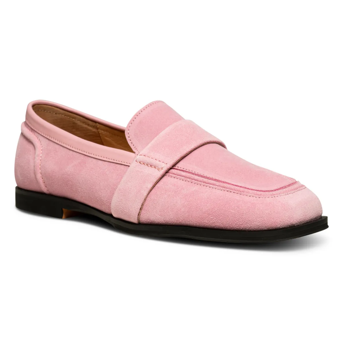 Erika Saddle Loafer Pink
