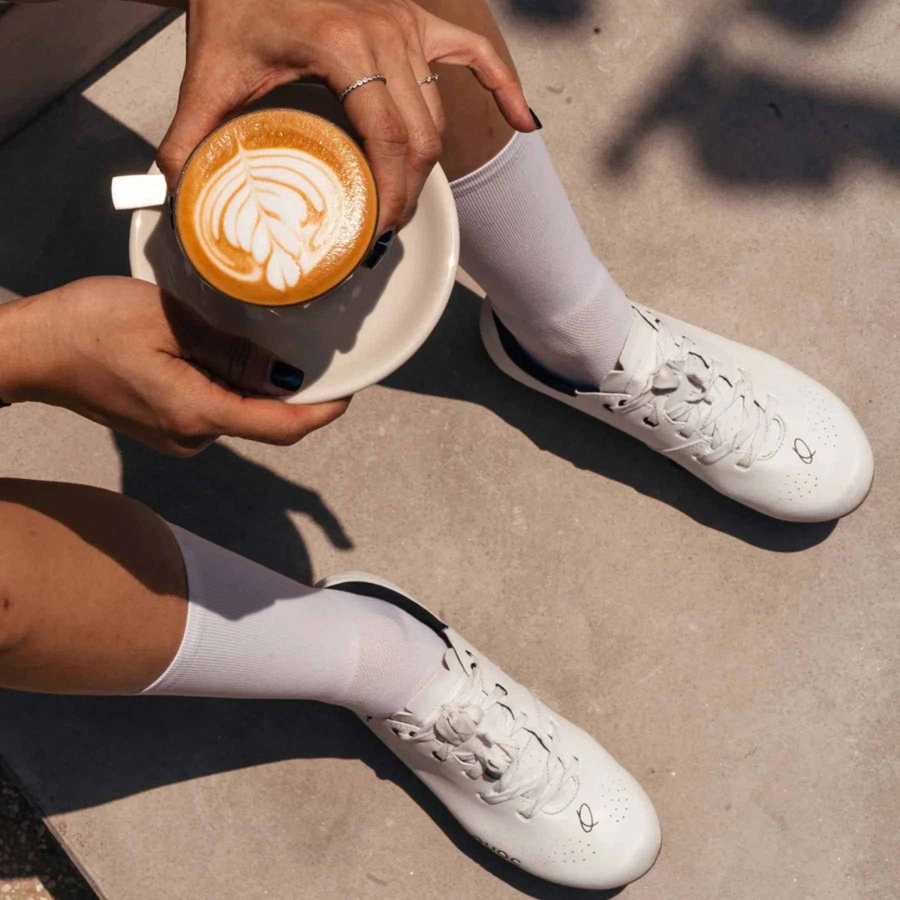 Escape Road Lace Shoes - White