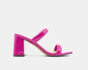 Farah Magenta Patent Heel